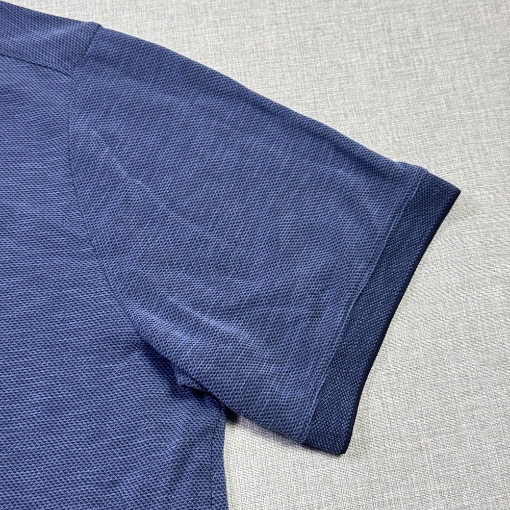 Tommy Bahama Polo Shirt Mens XL Blue Short Sleeve Modal Polyester Performance - Picture 7 of 11
